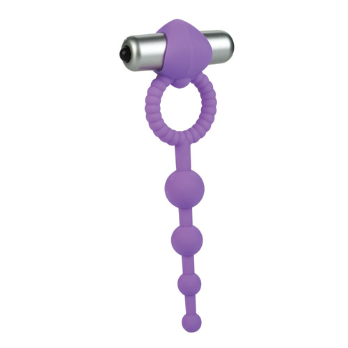 Beaded vibro ring - cock ring discontinued
