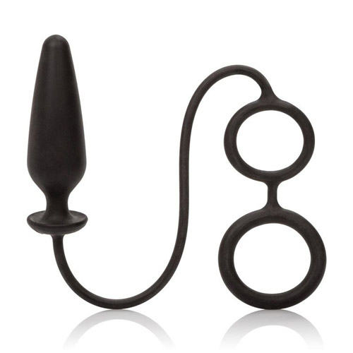 Dr. Joel Kaplan silicone probe and dual ring - small butt plug