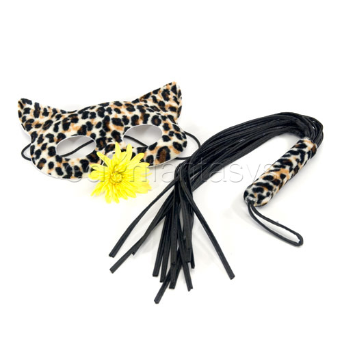 Kitty Kat mask with whip - bdsm kit discontinued