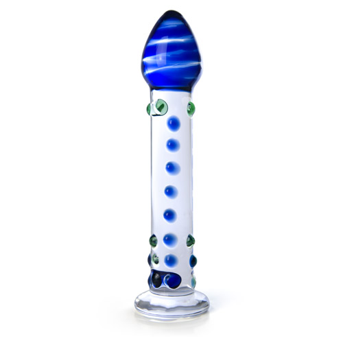 Ocean bliss - glass dildo