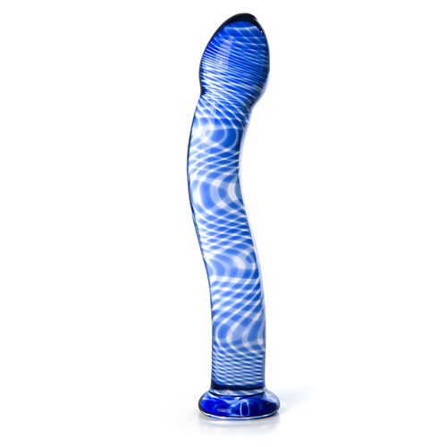 Blue swirl G - sex toy