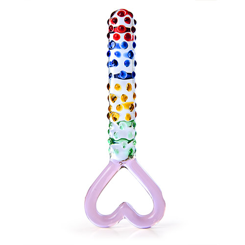Rainbow heart - sex toy