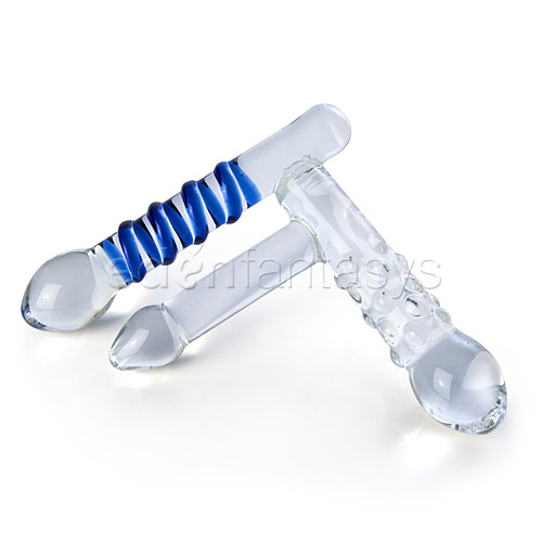 Swirly deuce jr - double ended dildo discontinued