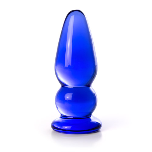 Royal intruder - glass butt plug