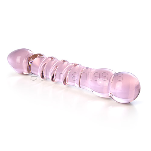 Pink swirl - double ended dildo