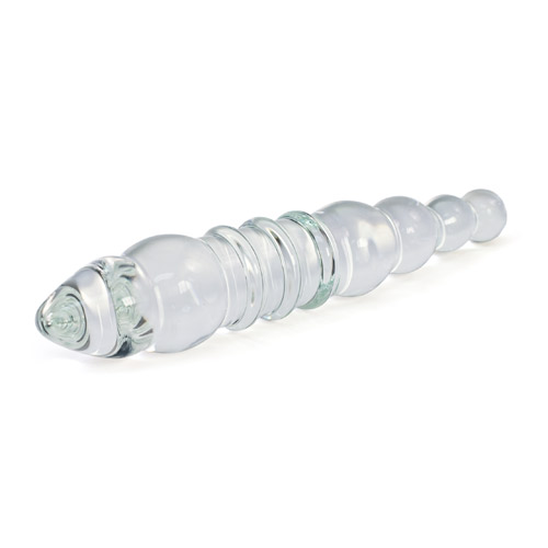 Jupiter - double ended glass dildo