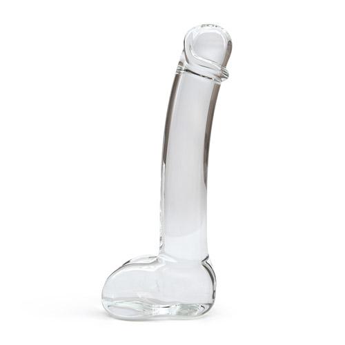 Crystal seducer - glass realistic dildo