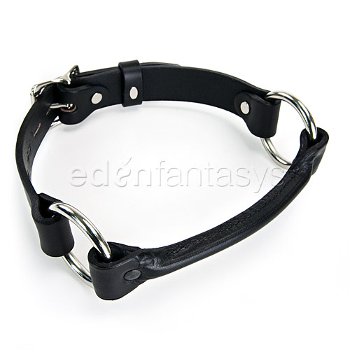 Handcrafted leather bit gag - mouth gag discontinued