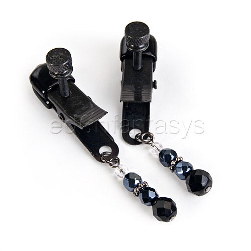 Beaded broad tip clamps - nipple clamps discontinued