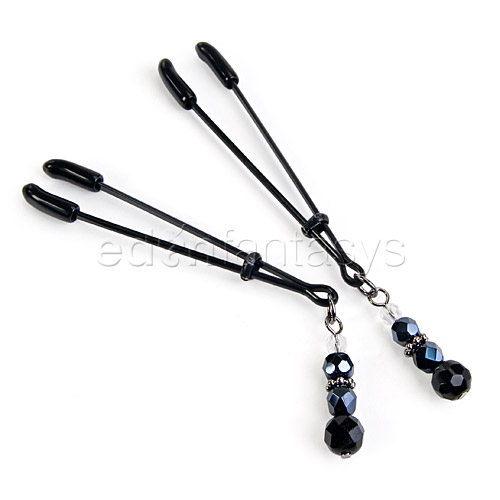 Beaded tweezer clamps - nipple clamps discontinued