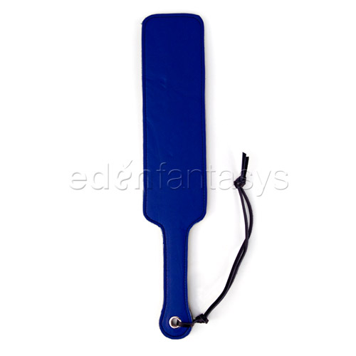 Black and blue frat paddle - flogging toy