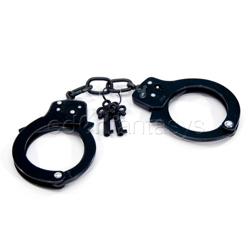 Black handcuffs - handcuffs discontinued