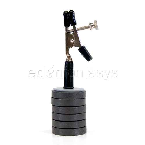 Weights with clip adjustable - nipple clamps discontinued