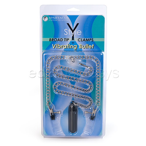 Y style broad tip clamps and bullet - nipple clamps discontinued