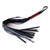 Sex and Mischief red and black stripe flogger