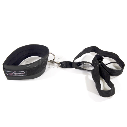 Neoprene collar & leash - sex toy