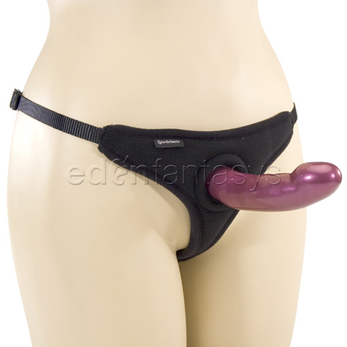Bikini harness and silicone dong set - harness and dildo set discontinued