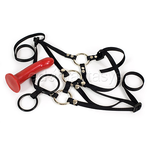 Menage a trois - harness and dildo set discontinued