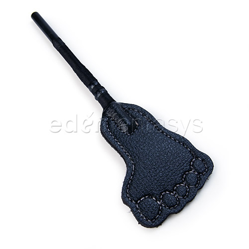 Crop top black foot - flogging toy