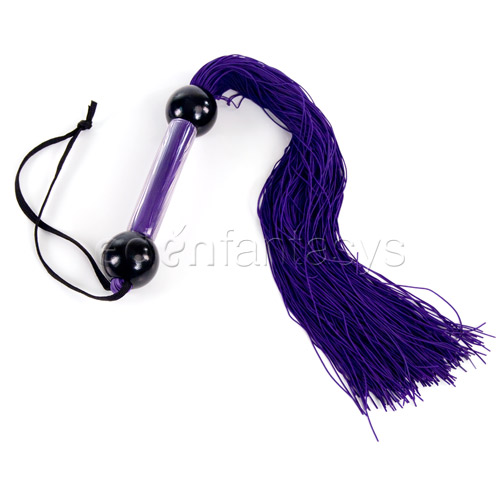 Rubber whip flogger - flogging toy