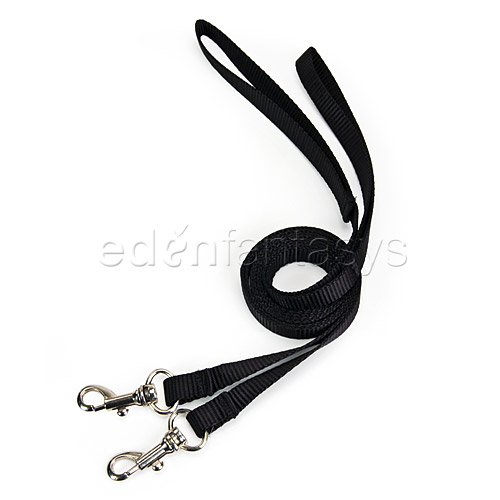 Noir tethers & leash set - collar