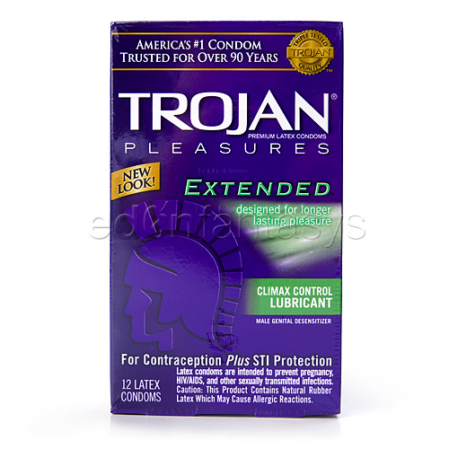 Trojan extended pleasure - male condom discontinued