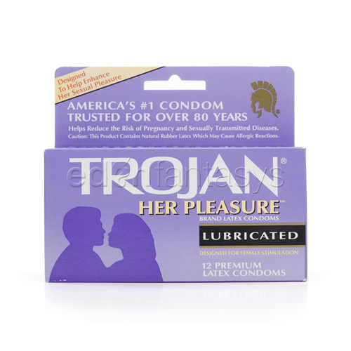 Trojan her pleasure sensations - male condom discontinued