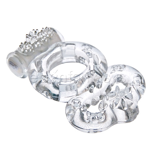 Climax gems crystal ring - vibrating penis ring