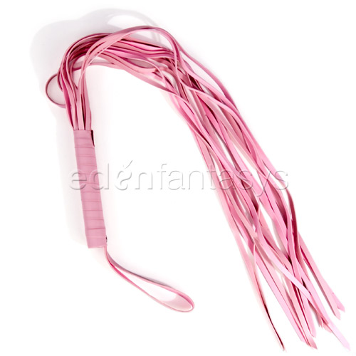 Pink play erotic whip - flogging toy