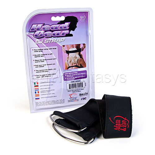 Head gear bj strap - position accessory discontinued