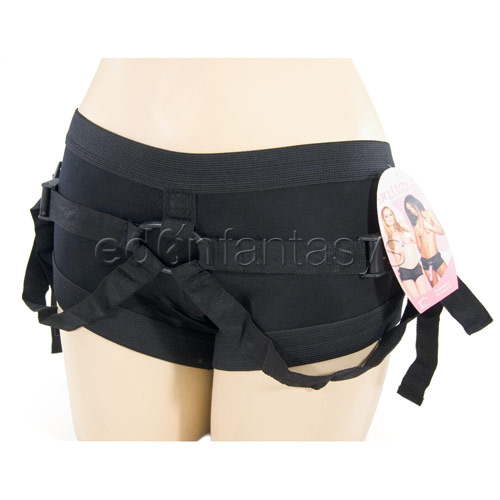 Grrl shorts strap-on harness - dildo harness