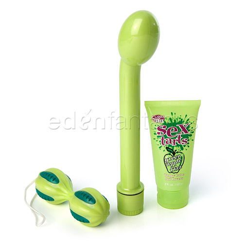 Sex tarts kit green apple - vibrator kit  discontinued