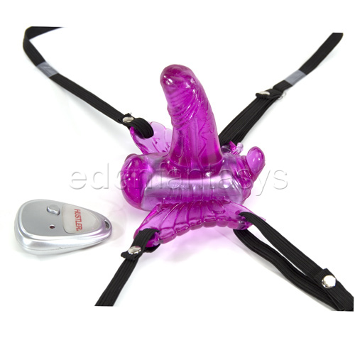 My first butterfly vibrator - g-spot strap-on vibrator discontinued