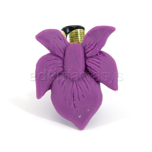 Cyberskin passion flower mini clit climaxer - strap-on vibrator