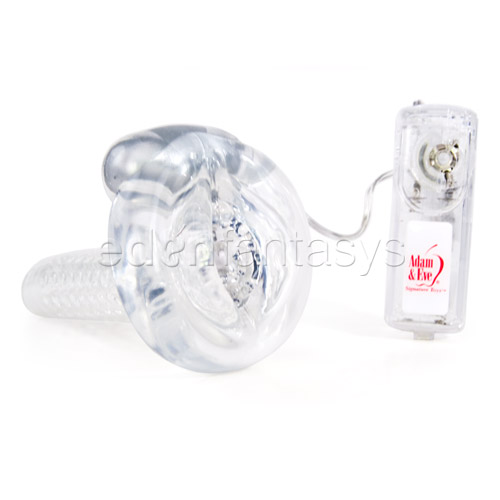 Crystal stroker with love bullet - realistic vagina discontinued