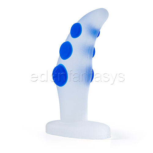 Kayden's frosted ice silicone P-spot plug - butt plug discontinued