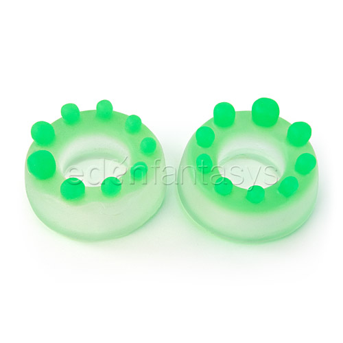 Kayden's frosted ice cock rings - ring set discontinued