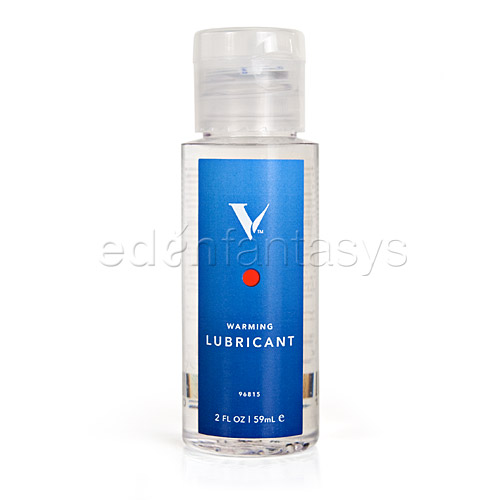 V warming - water based lube