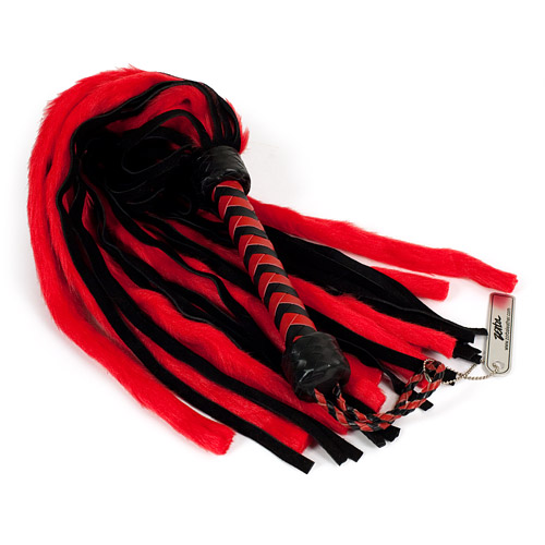 Faux fur flogger - whip discontinued