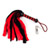 Mini faux fur flogger with loop handle