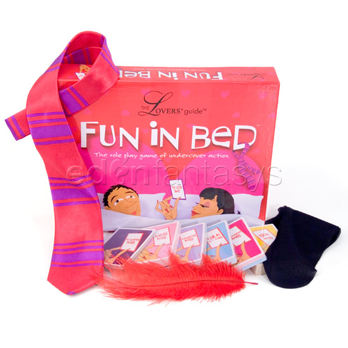 The lover's guide fun in bed - adult game discontinued